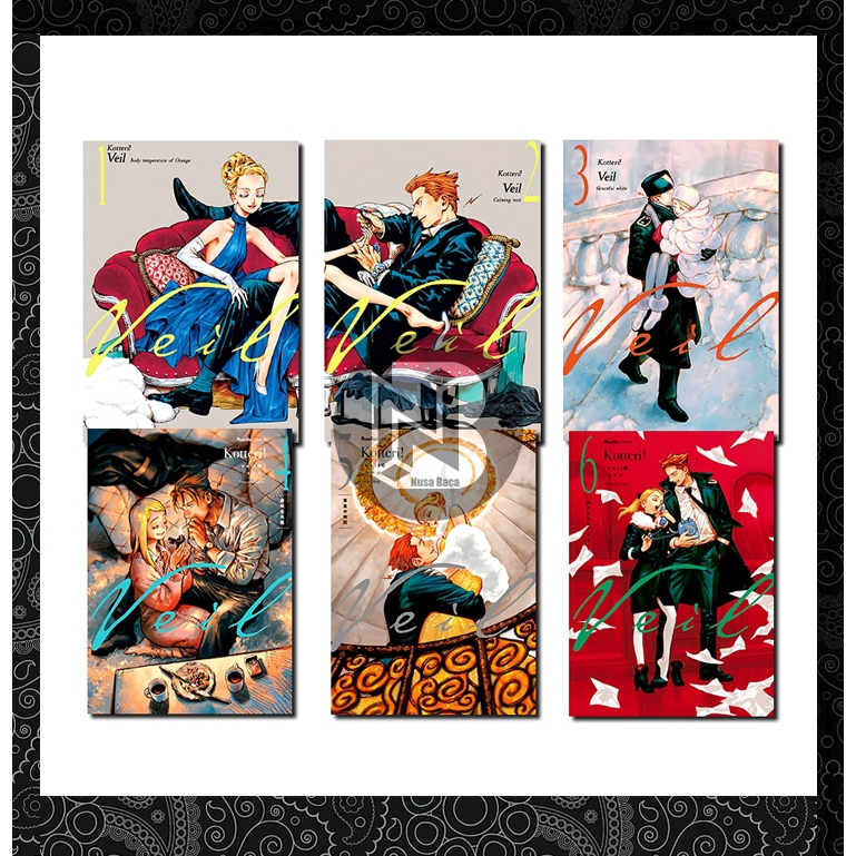 การ์ตูน Veil Koterri โดย Fukuda Ikumi Vol. 1 - 6 (ภาษาอังกฤษ) - Nusa Read