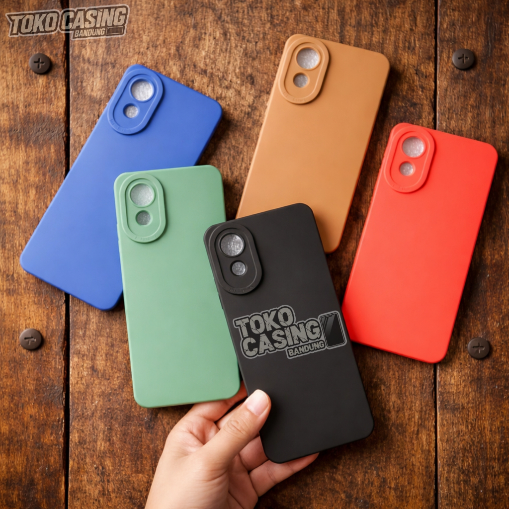 เคสกล้อง Oppo A17K Pro (CPH2471) เคสธรรมดา