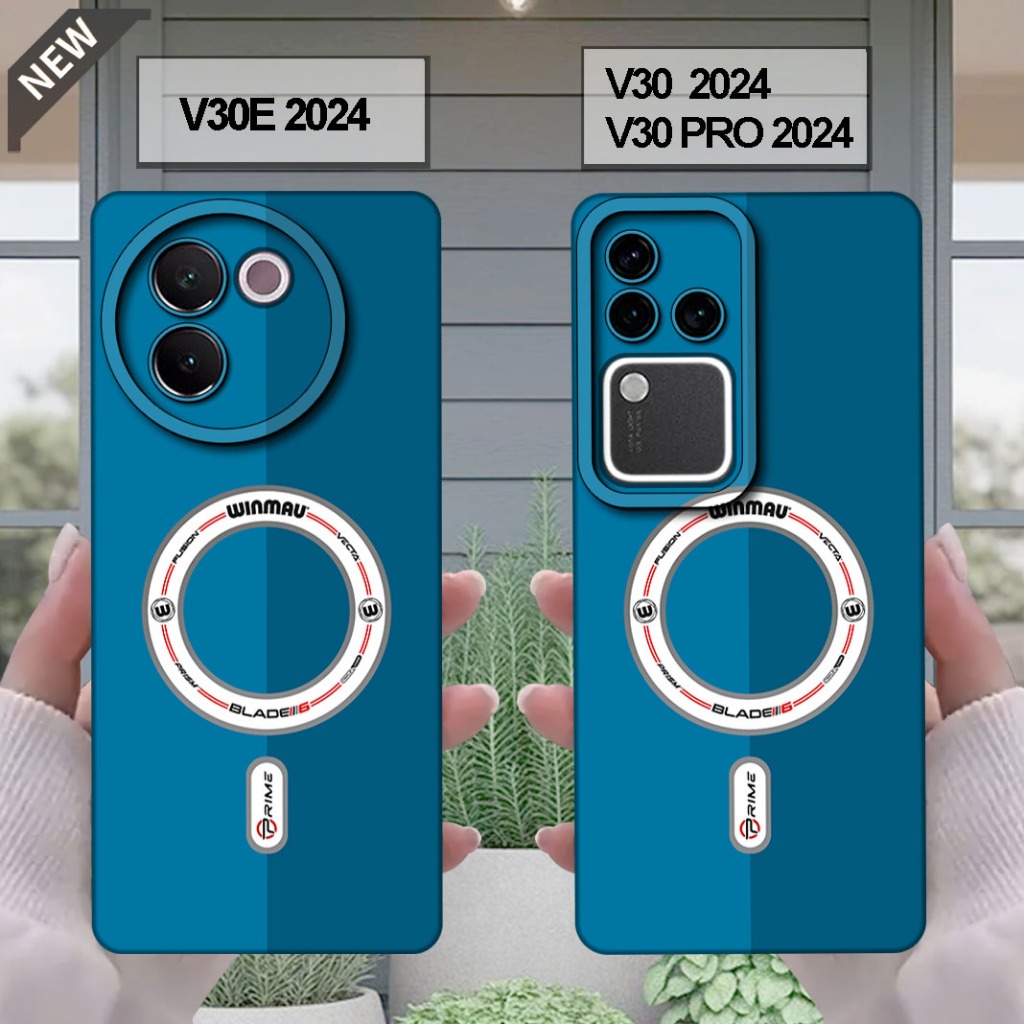 เคส VIVO V30 _เคส VIVO V30E _เคส VIVO V30 PRO - เคสซิลิโคนสีดําใส ยืดหยุ่นหนายืดหยุ่น