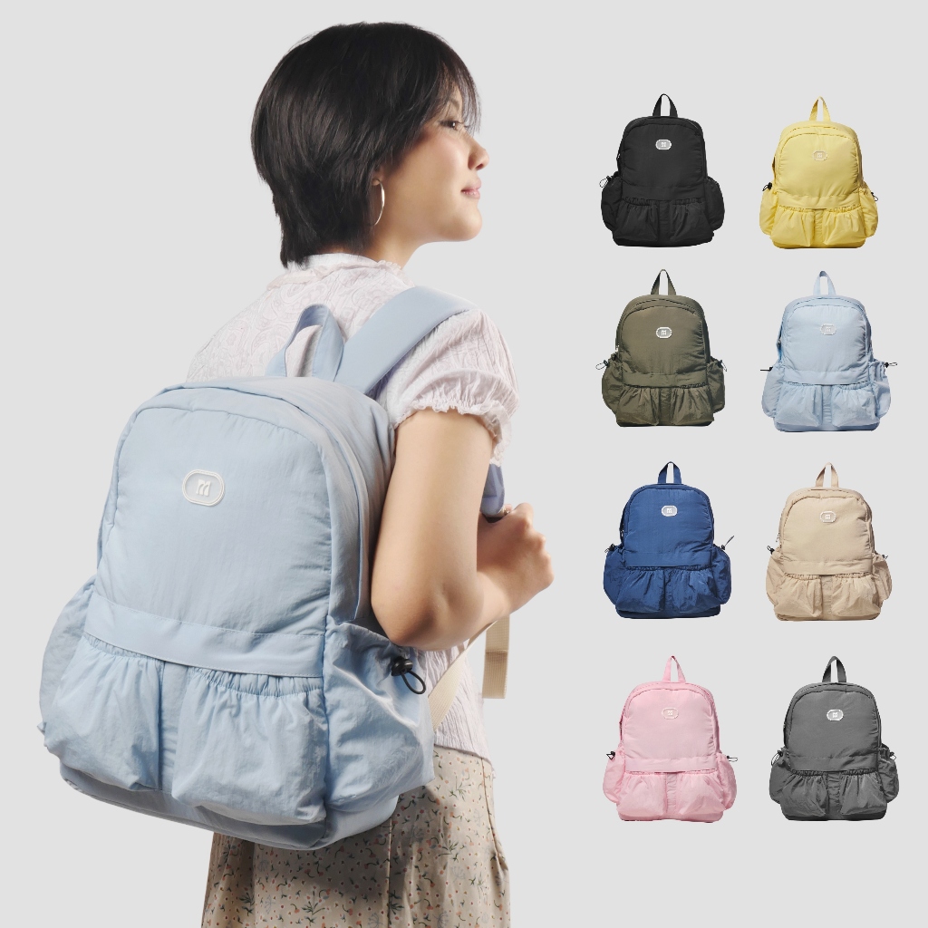 MEKKO - กระเป๋าเป้สะพายหลังแล็ปท็อปกันน้ําสําหรับผู้หญิง Clairo สําหรับโรงเรียน วิทยาลัย และทํางานระ