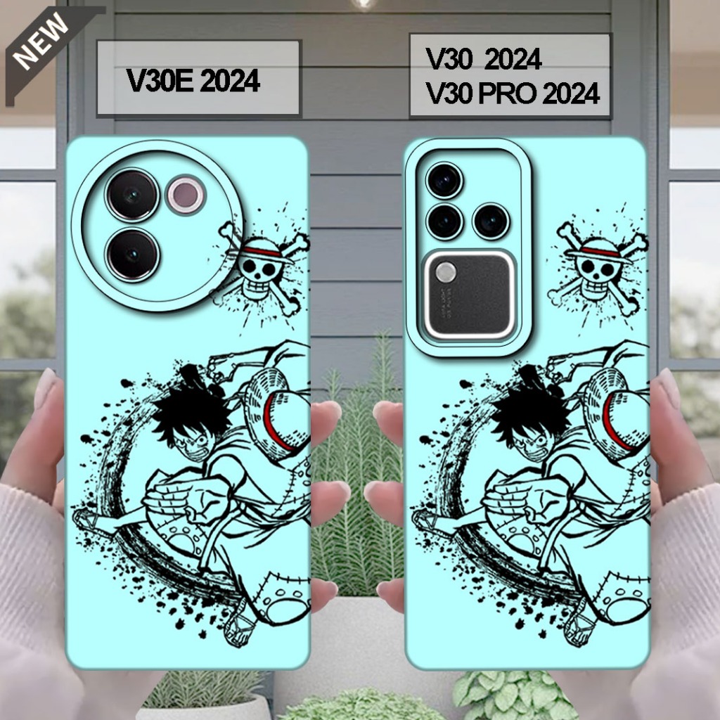เคส VIVO V30 _เคส VIVO V30E _เคส VIVO V30 PRO - เคสซิลิโคนสีดําใส ยืดหยุ่นหนายืดหยุ่น