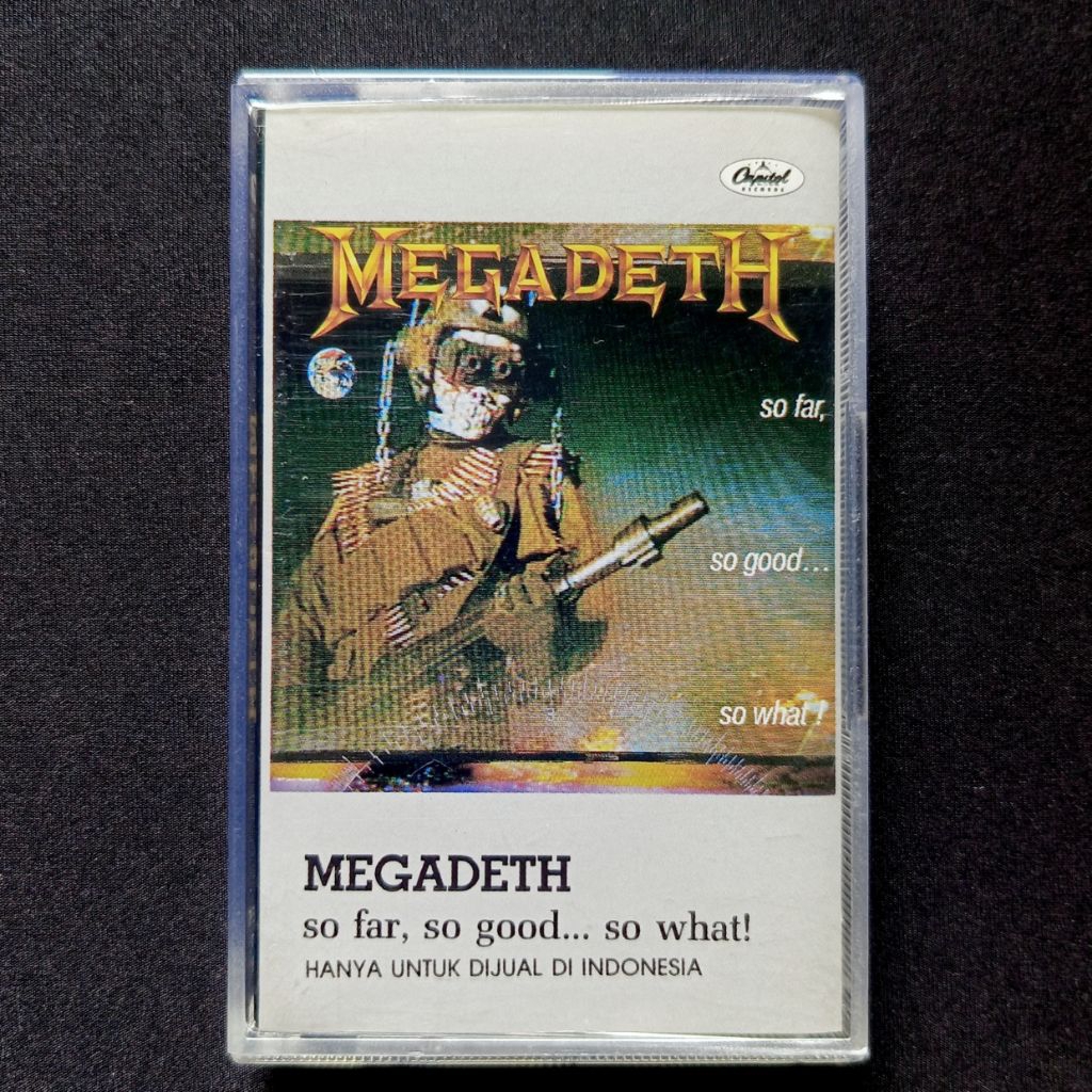 Megadeth Cassette - So Far So Good... สิ่งไหน!