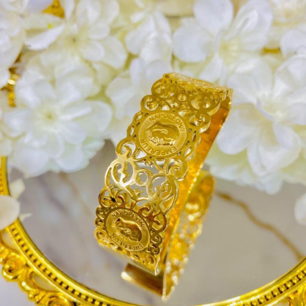 กําไลข้อมือไทเทเนียม dm 6