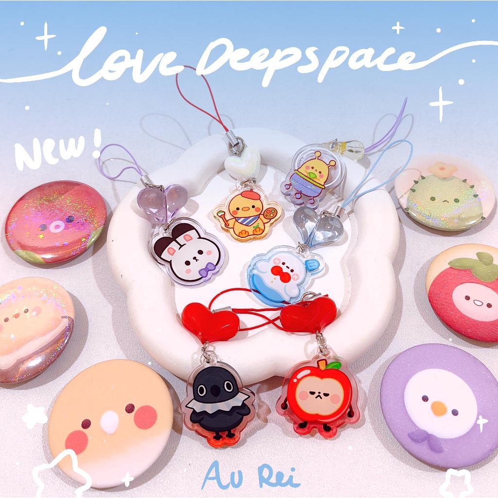 สายรัดโทรศัพท์ LADS | Love deepspace sylus caleb zayne rafayel xavier lnds | เสน่ห์หัวใจ | โดย au rei