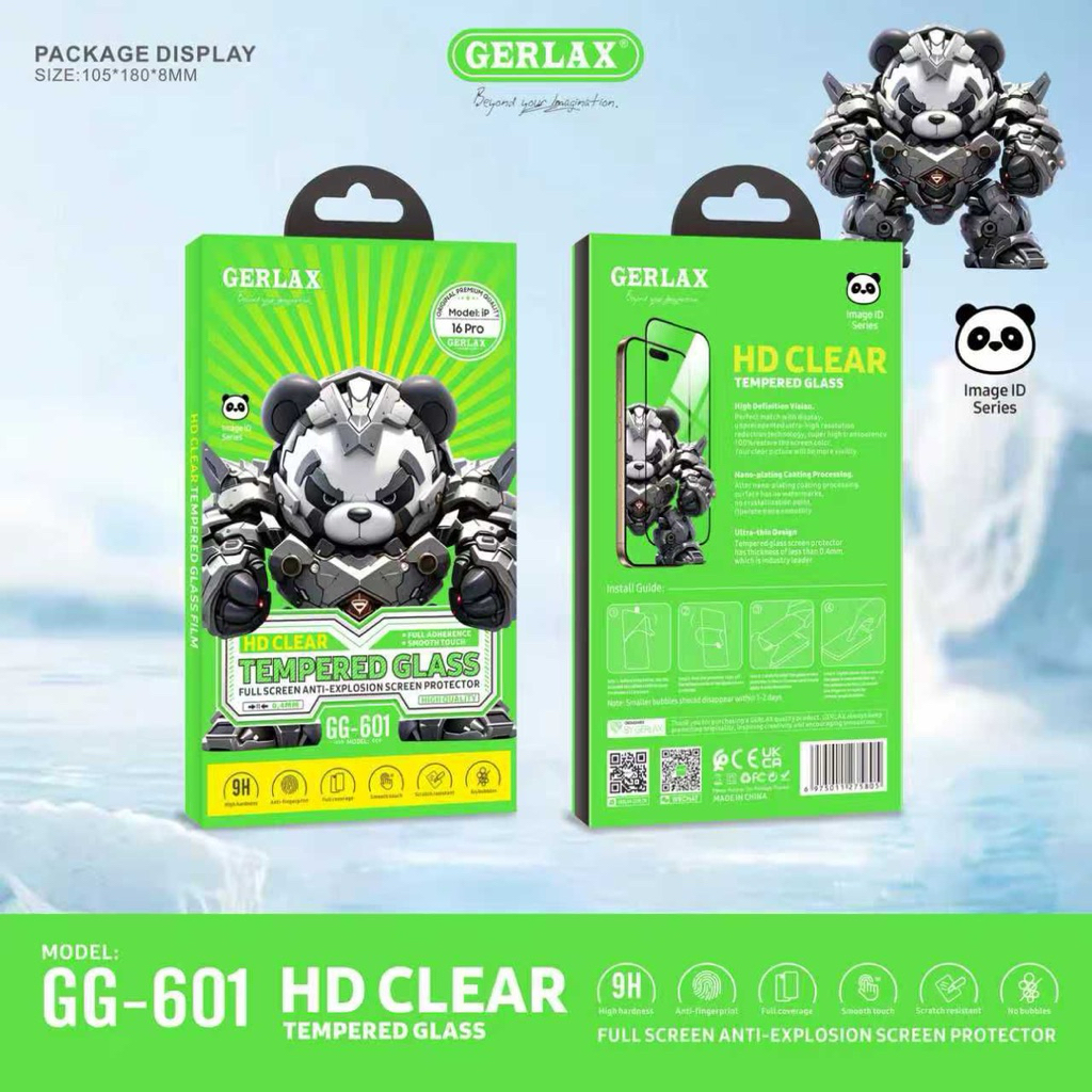 GERLAX TEMPERED GLASS FULL PREMIUM 9H HD CLEAR สําหรับ SAMSUNG S24 S25 ULTRA