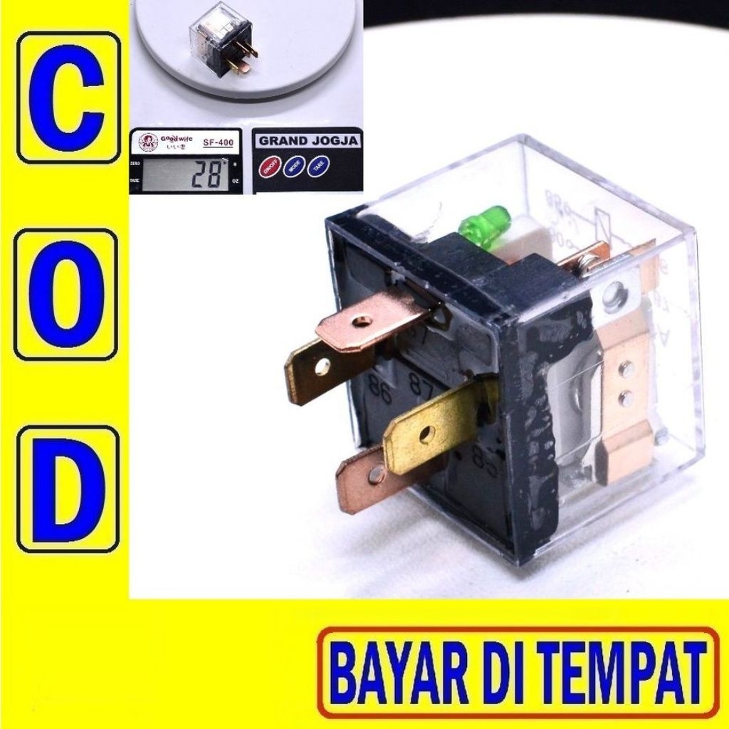 80 CAMPERE 12 VOLT HORN RELAY 4 ขาคุณภาพ GUARANTEED ราคา