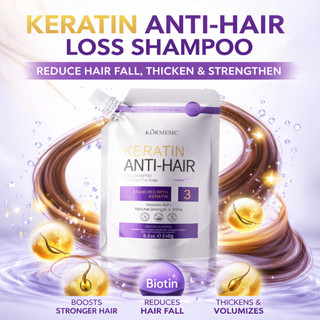 Kormesic Shampoo Keratin Anti Hair Loss 240gr
