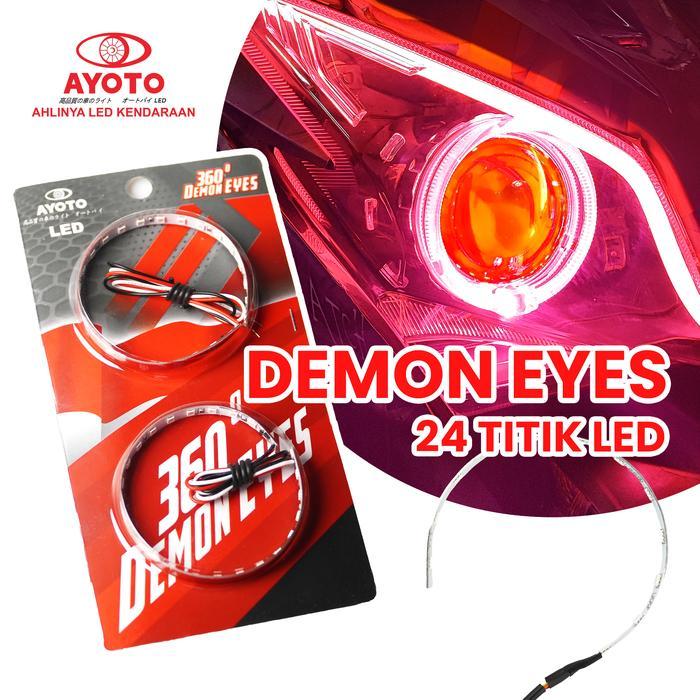 PROJECTOR BILED DEMON EYES/DEVIL EYES 360 PREMIUM RGB & 1 สี