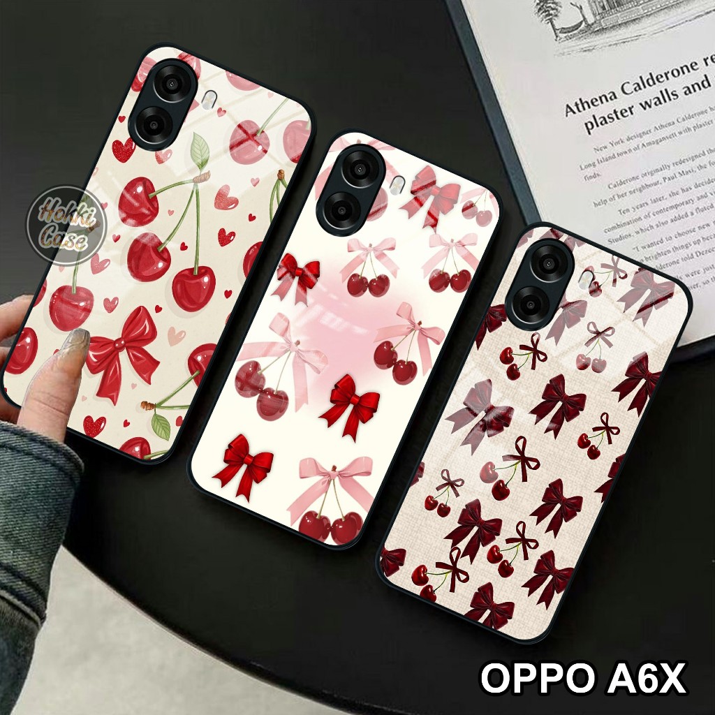 เคส HP Oppo A6X - เคส Oppo A6X Glass Softcase - เคส Oppo A6X - ซิลิโคน Oppo A6X - เคสโทรศัพท์ Oppo A