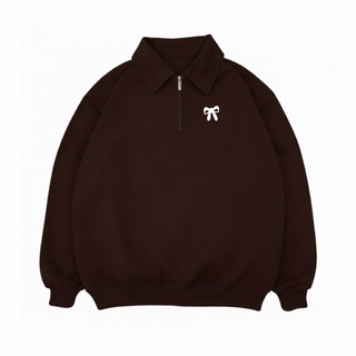 SWEETTIE Rugby Halfzip Sweatshirt  Jaket Sweater Unisex