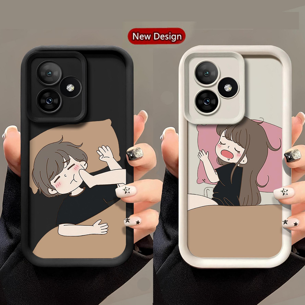 Softcase ยาง Realme C61 C63 C53 C51 C51s - ปลอก Hp Realme C61 C63 C53 C51 C51s - เคส Hp Realme C61 C
