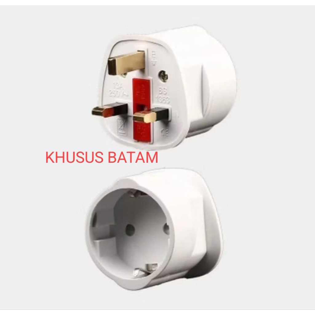 OVER PLUG 2 ขาถึง 3 ขาชุดชั้นใน EU TO UK