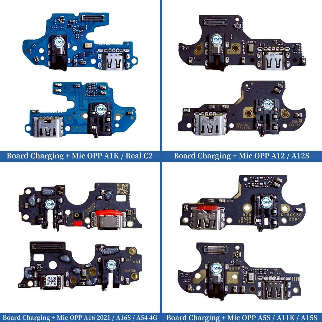 แท่นชาร์จ + แท่นชาร์จ + ไมค์ Oppo A1K - A12 - A12S - A16 2021 - A16S - A54 4G - A5S - A11K - A15S - 