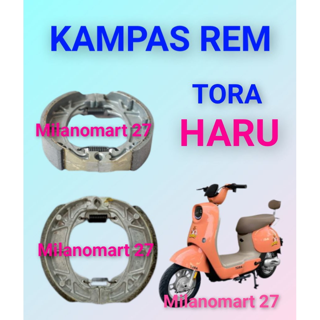 TORA HARU ผ้าเบรคจักรยานไฟฟ้า Tora Haru ผ้าเบรคจักรยานไฟฟ้า