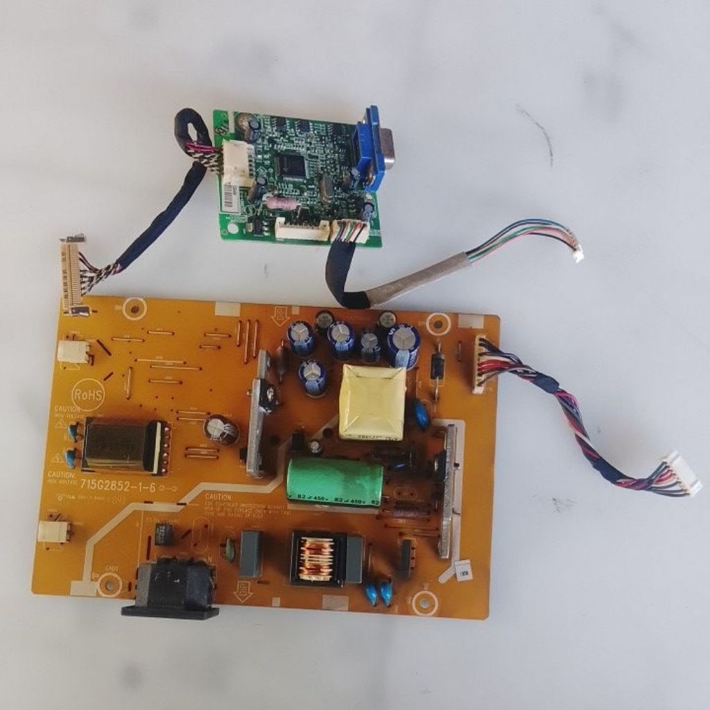 เมนบอร์ดและพาวเวอร์ซัพพลาย Monitor AOC 1619SW