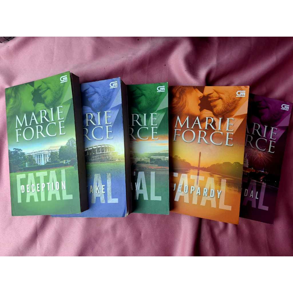 Marie Force Novel Fatal Series / Fatal Scandal / Fatal Jeopardy / Fatal Flaw / Fatal Deception