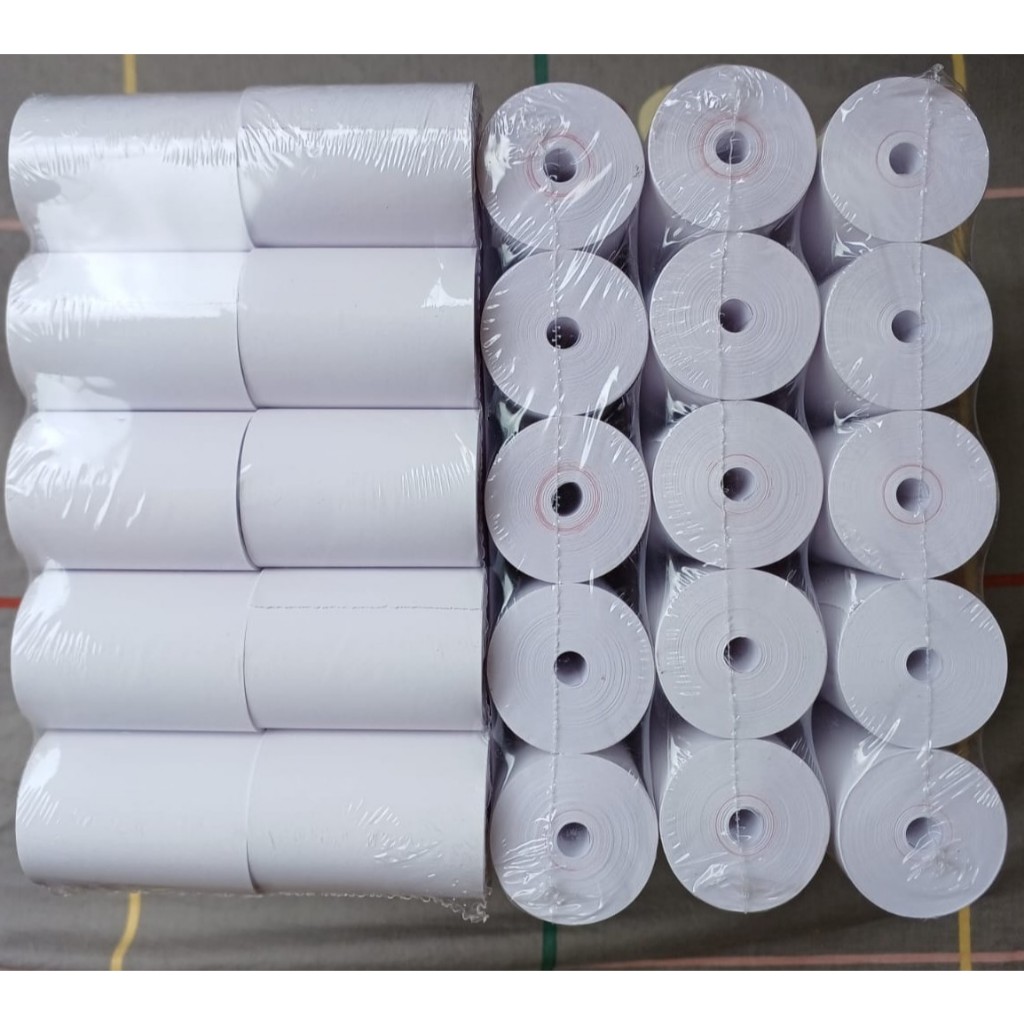 THERMAL CORELESS RECEIPT CASH REGISTER PAPER 57X40_ THERMAL PAPER ROLL RECIPT LABEL THERMAL MINI PRI