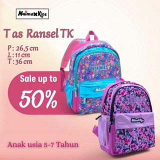 Tas Anak TK Custom Nama Perempuan Naimax Kids