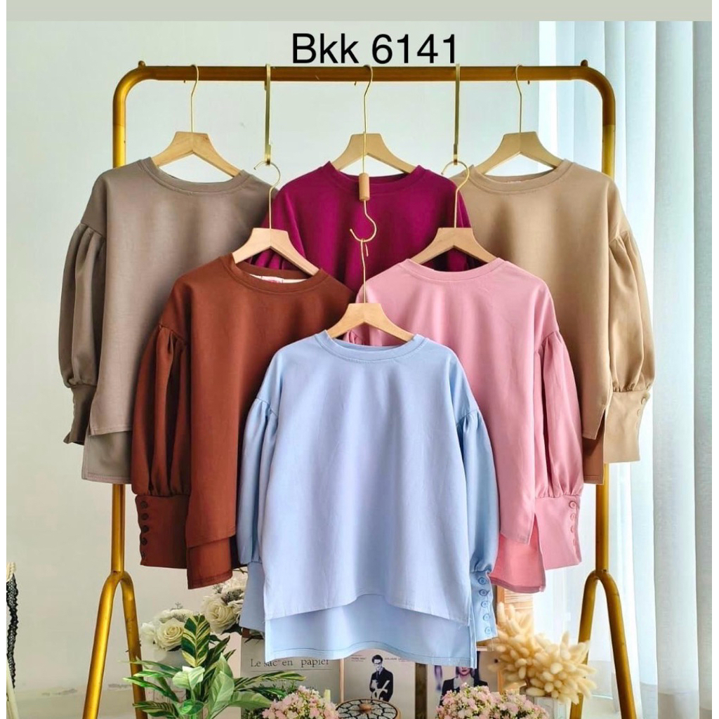 เสื้อยืด BUTTER TOP BALLON BKK 6141 BUTTER SET 6819!! ️