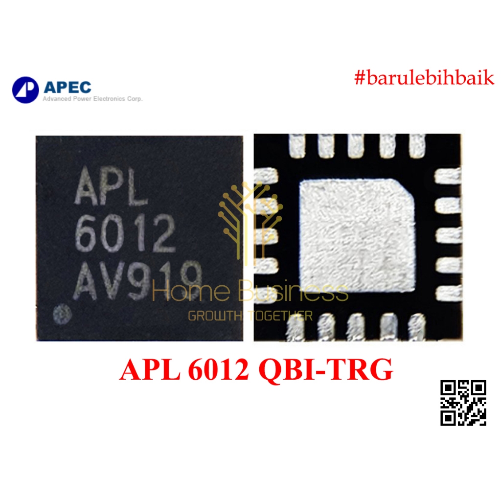 IC ADC APL6012QBI-TRG APL6012QBI APL6012 QBI APL 6012QBI APL 6012 QBI QFN-20 QFN20 8-bit Analog Digi