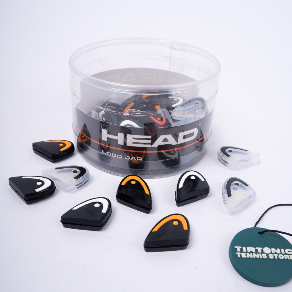 ไม้เทนนิส Damper Head โลโก้ Damp Vibration Damper Dampener ไม้เทนนิสเดิม