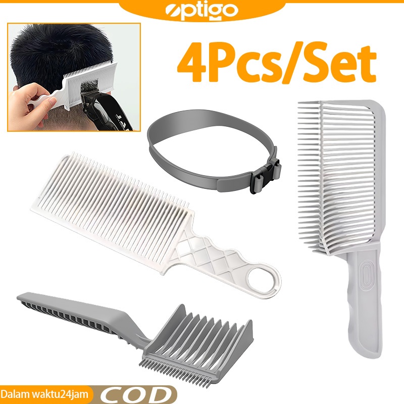 Fade Fading Comb Gradient Hair โกนหวีตัดผมร้านตัดผม Salon Salon Shaving เครื่องมือ Salon & Barbersho