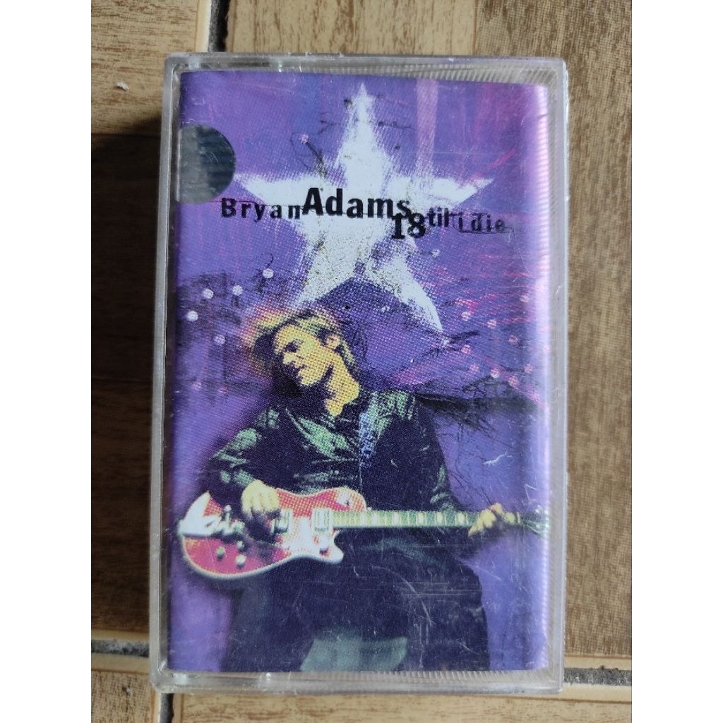 BRYAN ADAMS เทปคาสเซ็ท " 18 til i die"