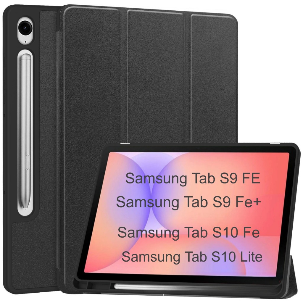 Samsung Tab S10 Fe / Tab S10 Lite / Tab S9 Fe / Tab S9 Fe+ / Tab S10 Fe+ Casing Smartcase Flip Book 