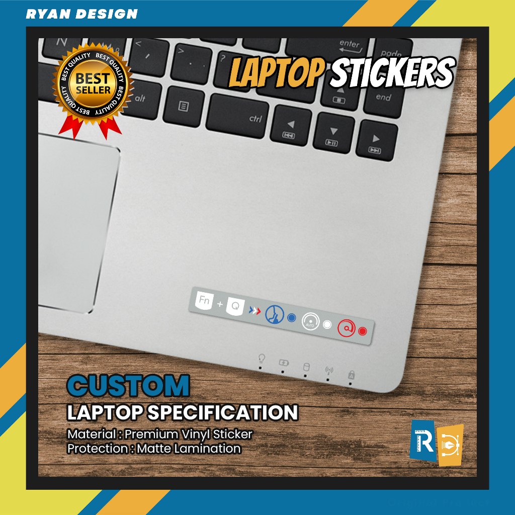 สติ๊กเกอร์โลโก้แล็ปท็อป Lenovo Legion 5i แล็ปท็อปคุณสมบัติสติกเกอร์ข้อมูลจําเพาะ (Unofficial)