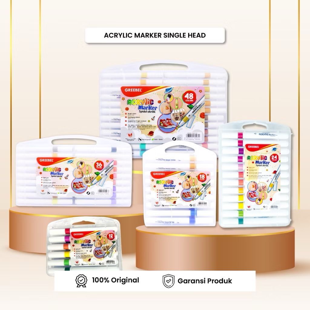 Greebel Acrylic Marker Single Head Acrylic Marker