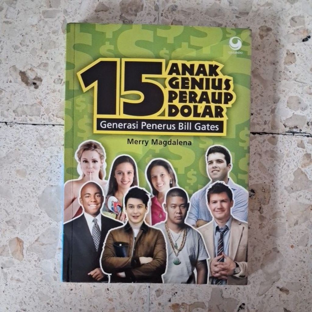 หนังสือเวทมนตร์ / อุปกรณ์ลดการตกตะกอนในตัวเอง / 15 ชิ้น GENIUS PERAUP DOLLAR GENERATION PENERUS / สิ