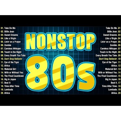 16GB Flashdisk Full ประกอบด้วย MP3 Songs Best of 80s Music Legends - Madonna, Tears สําหรับกลัว, Cyn