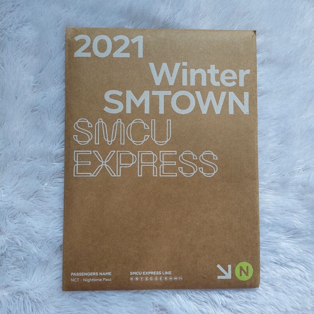 [READ DESCRIPTION] ALBUM เฉพาะ NCT 2021 WINTER SMTOWN SMCU EXPRESS NIGHTTIME