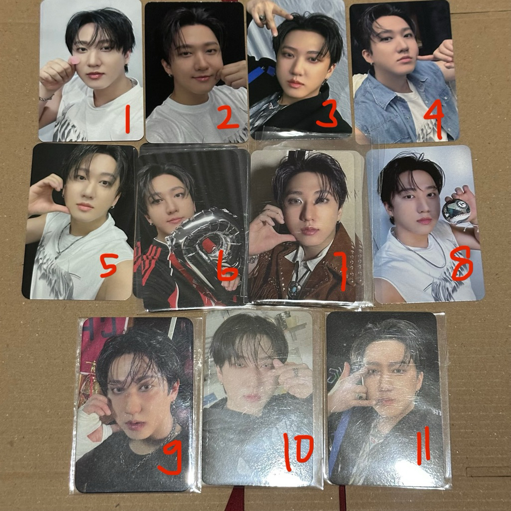 CHANGBIN STRAY KIDS KARMA POB PHOTOCARD appmus yes24 withmu fankshop music korea musicplant dmm alad