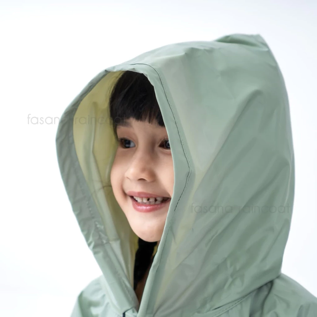 เสื้อกันฝนเด็ก Fasana วัสดุ PVC ยืดหยุ่นหนา thumbnail 9