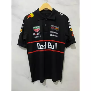 เสื้อโปโล f1 redbull Max Verstappen เสื้อโปโลสูตร 1 ผ้าฝ้ายพรีเมี่ยม kcs เครื่องแต่งกาย