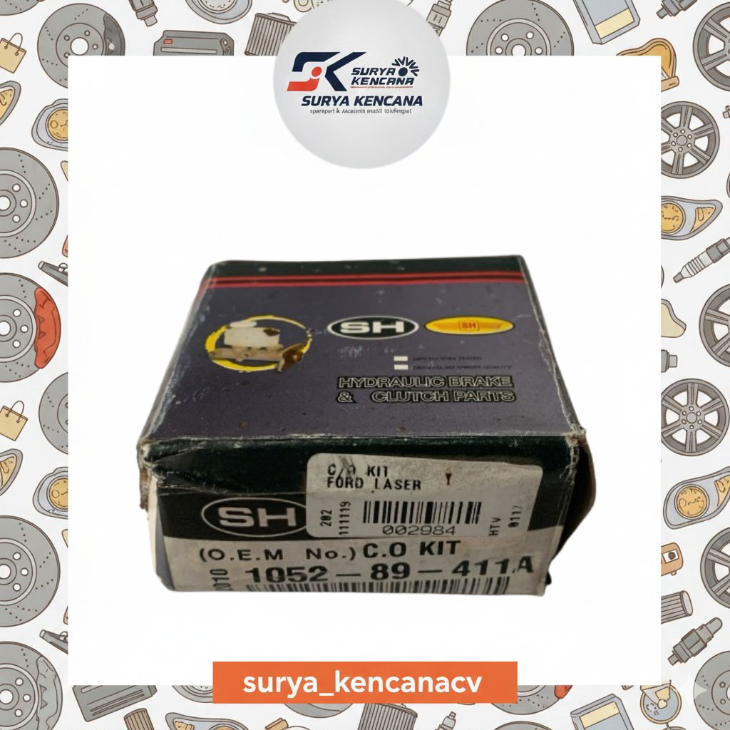 CLUTCH OPERATING C/O KIT FORD LASER ORIGINAL SH 1052-89-411A 002984