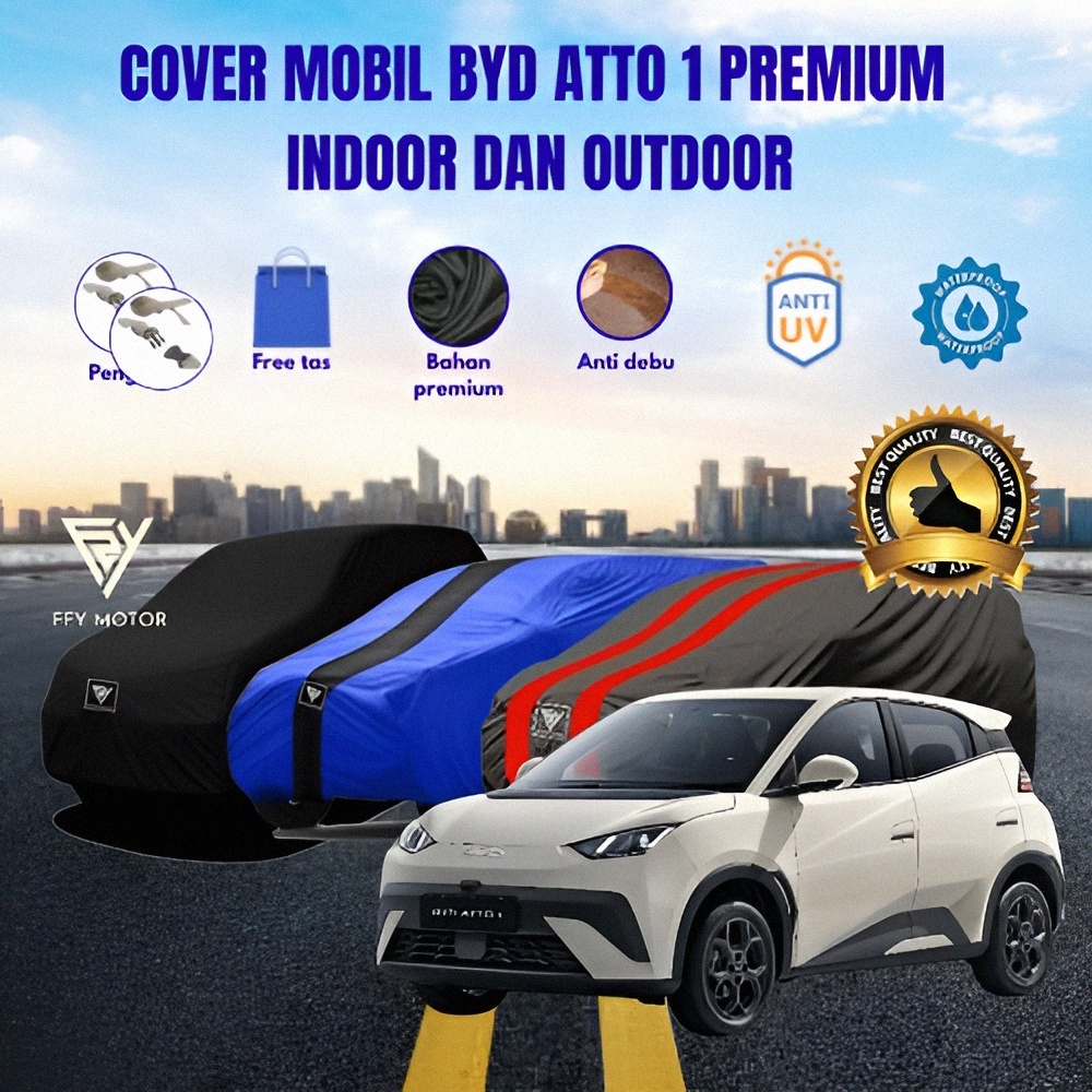 BYD Ato 1, Ato 2, Ato 3 ฝาครอบตัวถังรถยนต์กันน้ํา