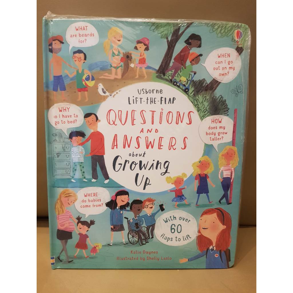 Usborne Lift The Flap คําถามและคําตอบเรื่องต่างๆ - Usborne - ต้นฉบับ