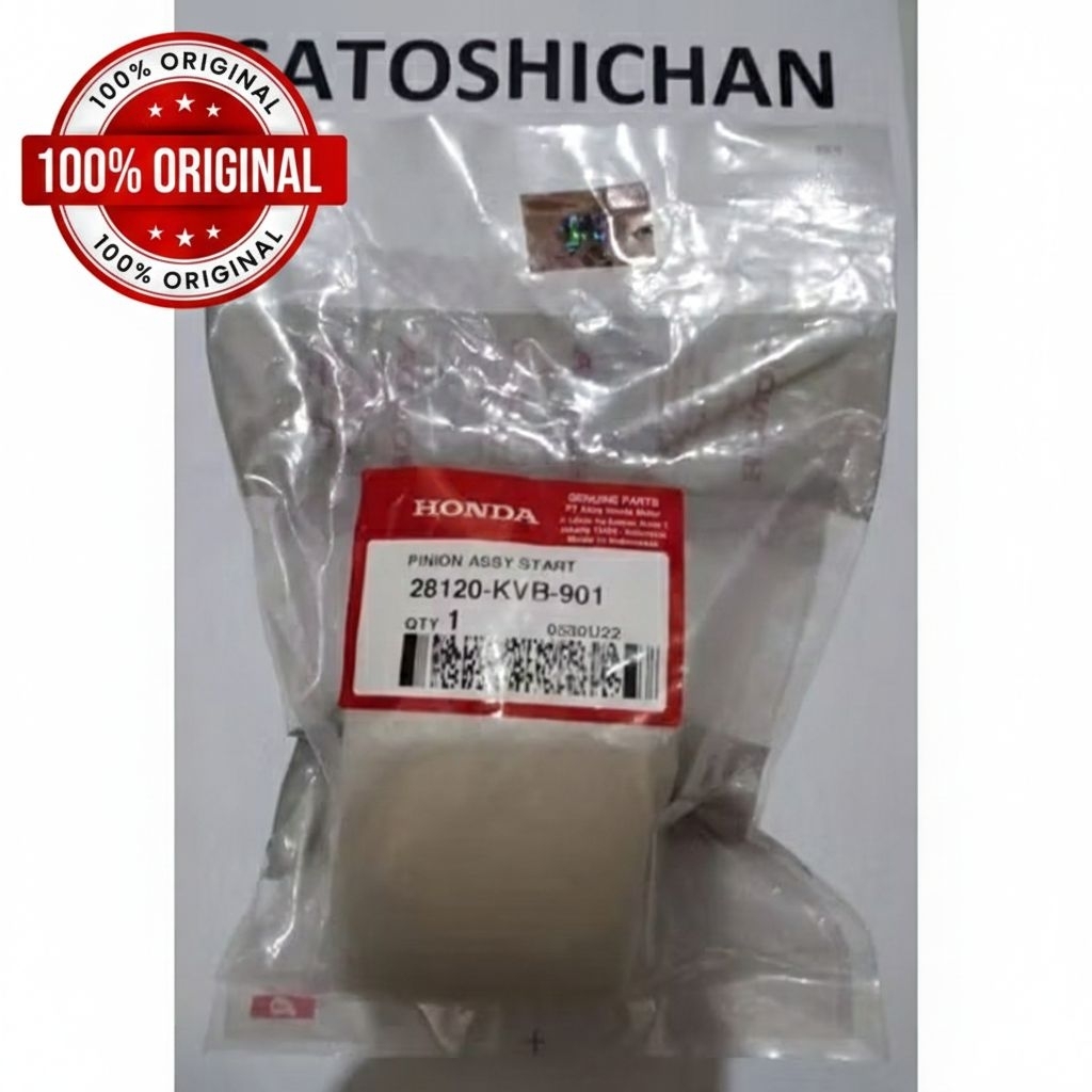 Pinion Starter/เกียร์ Starter Beat F1 หยาบ Starter 2013 28120-KVB-901 Original AHM