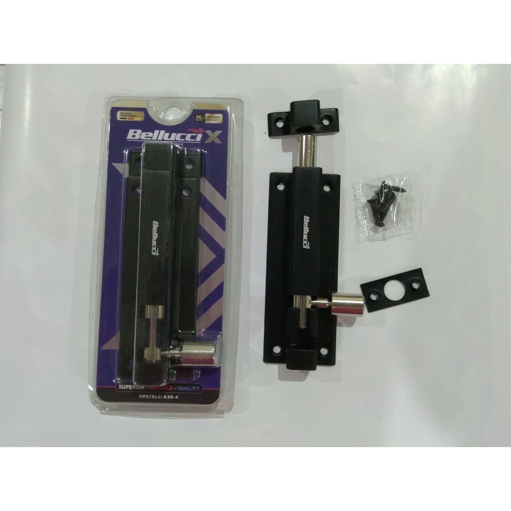 Belluci A38-4 BLACK Latch / 4" Belluci BL Door Slot / Belluci 4 นิ้ว BLACK Latch