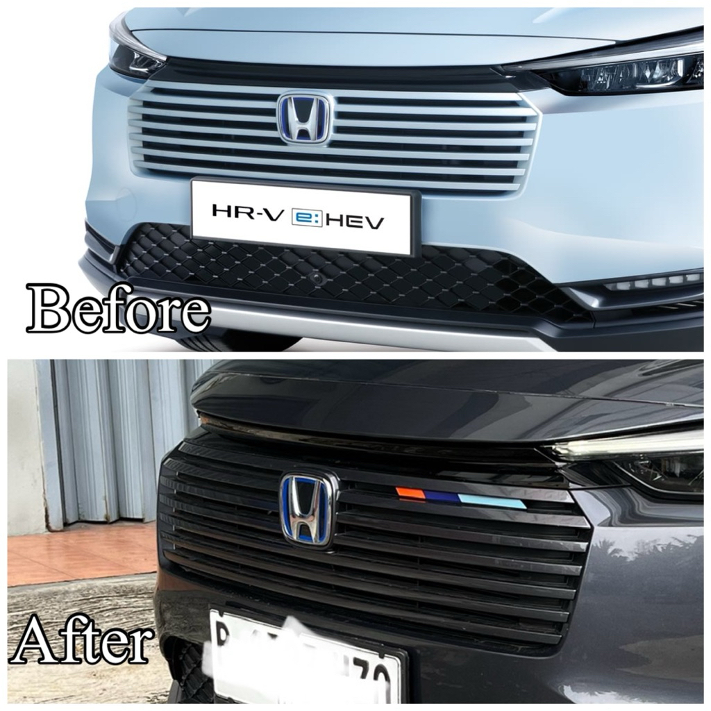 Garnish Grill JDM Emblem Honda Vezel PlaY สําหรับ HRV 2022-2026 SEESE:hev RS