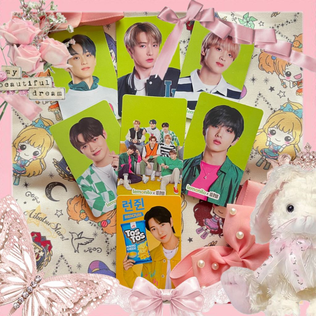 [OFFICIAL] TAKEALL PHOTOCARD NCT DREAM x LEMONILO & RENJUN TOS TOS