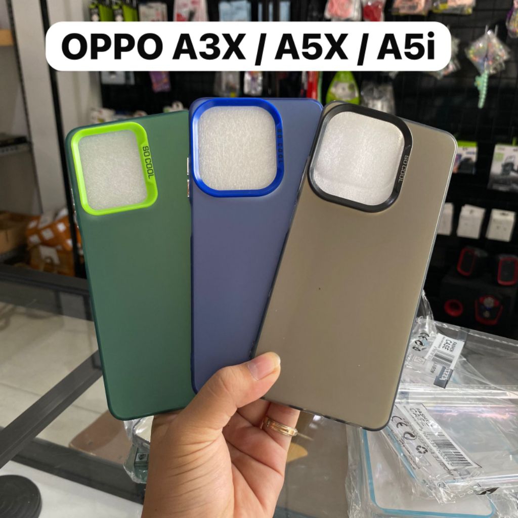 OPPO A3X / A5X / A5I COLOR HOLOGRAM HYBRID CASE