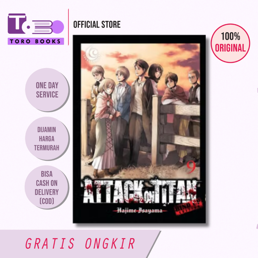 ระดับการ์ตูน: Attack on Titan Mind Up Edition 09 - Hajime Isayama