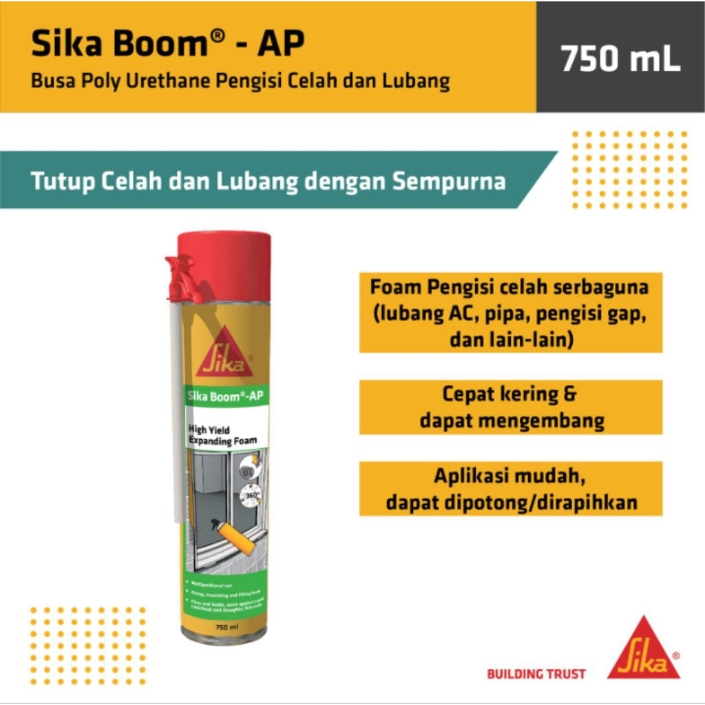 Sika Boom AP โฟมขยายผลผลิตสูง - 750มล
