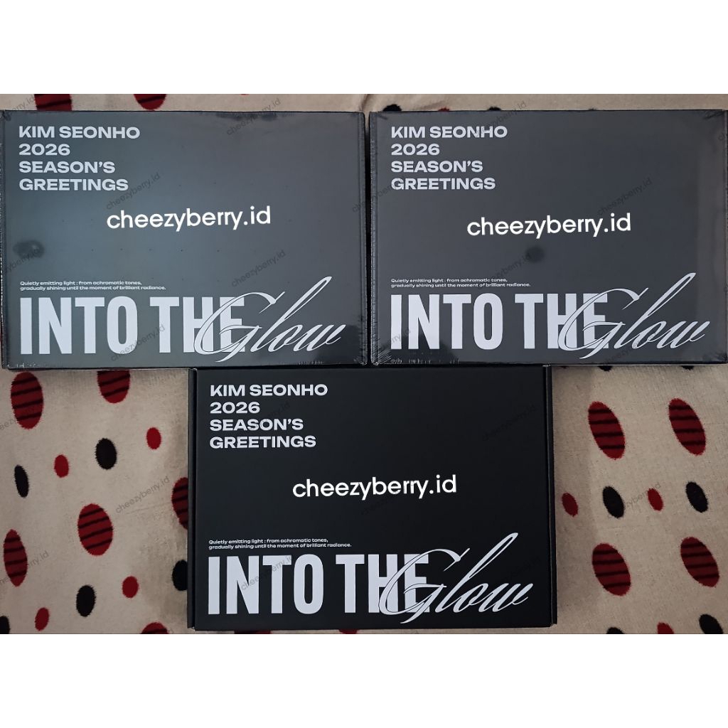 คําทักทายฤดูกาล Kim Seonho Into The Glow 2026 | ฤดูทักทาย Kim Seon Ho | การ์ดโปสการ์ดโพลารอยด์ Kim S