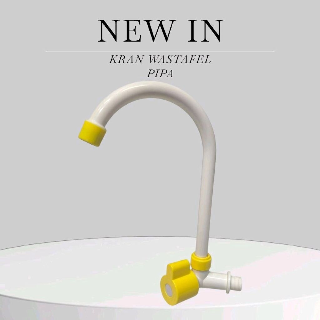 WALL-MOUNTED PIPE WASHBASIN FAUCET/PVC WASHBASIN FAUCET/GOOSE-MODEL WASHBASIN FAUCET