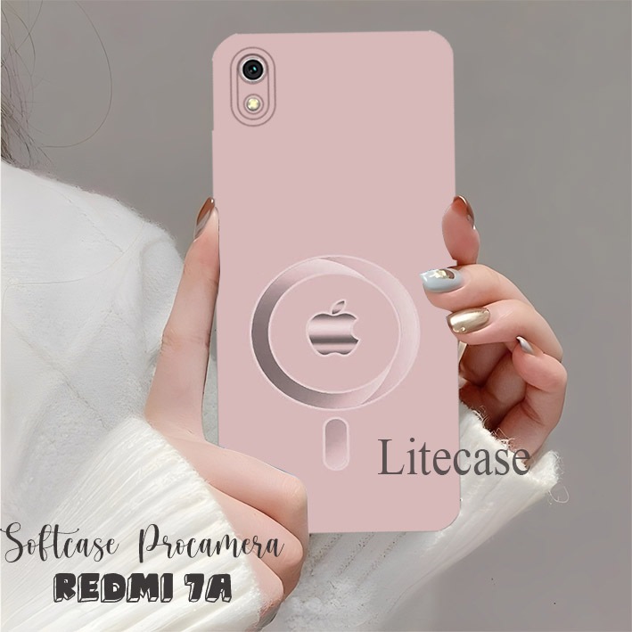 กันชนTpu Xiaomi Redmi 7A - 6A - 5A - 4A - 4x Fashion Case All Type Handphone Bumper TPU Motif Apple 