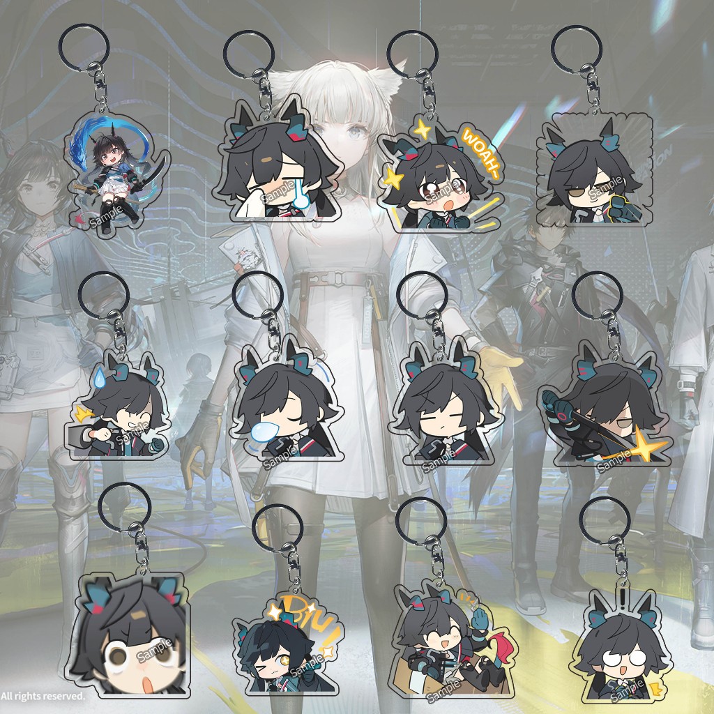 Arknights Endfield Chen Qianyu 01-13 พวงกุญแจ - พวงกุญแจ - สายคล้องโทรศัพท์มือถือ